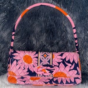 Vera Bradley knot shoulder bag/clutch